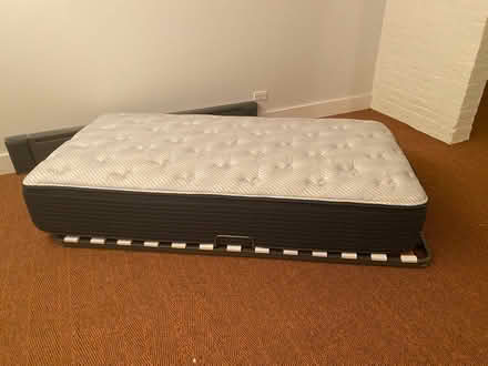 Photo of free Queensize bed and mattress (Cobble hill) #1