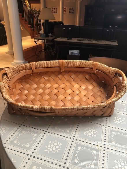 Photo of free Wicker/willow Basket (Medinah) #1