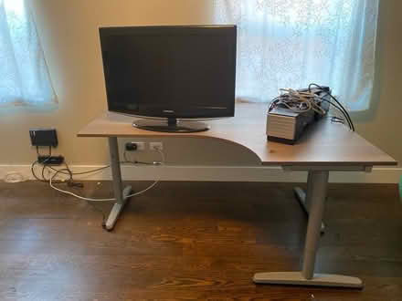 Photo of free L shaped desk (Cobble hill) #2