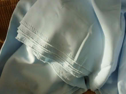 Photo of free Fabric - light blue polyester (Westfield NR19) #1