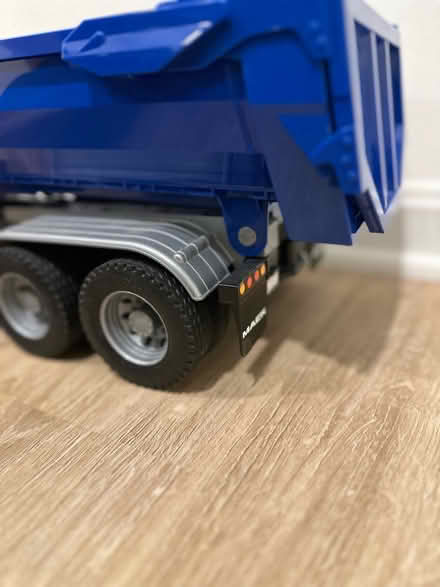 Photo of free Blue dump truck toy (Falls Church, Va) #1