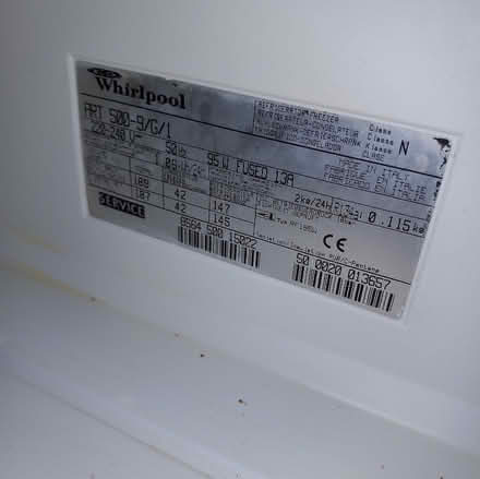 Photo of free Small fridge freezer (Pershore WR10) #1