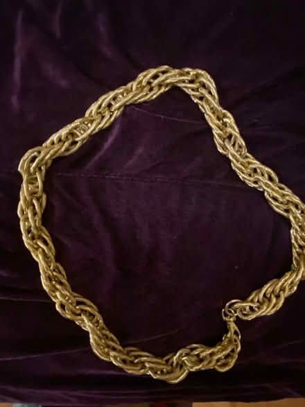 Photo of free Chunky 34inch Gold Looking Chain (Trafford M16) #1