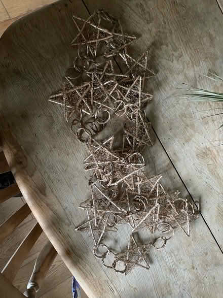 Photo of free Christmas Star Garland (Tenbury Wells, WR15) #3