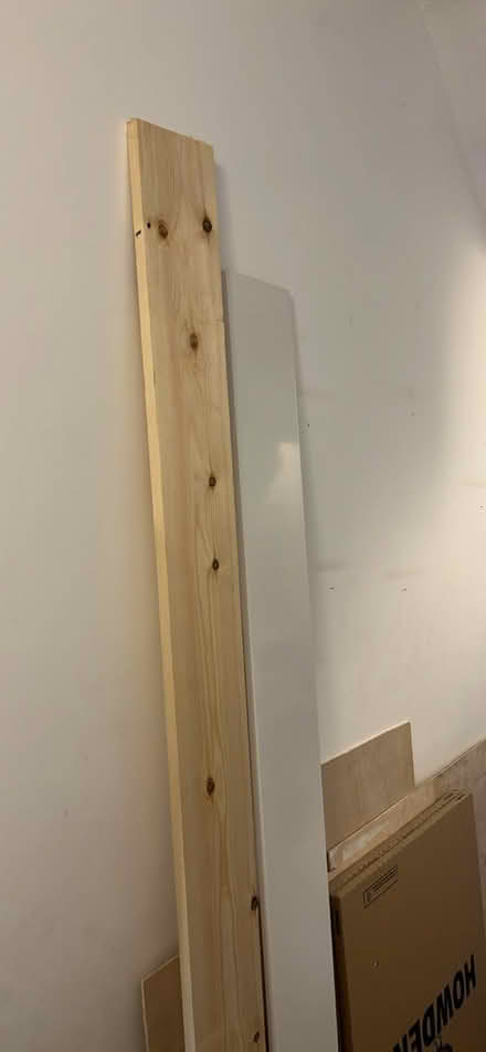 Photo of free Gloss white Howdens kick board, 150cm or so (Dyke Road area BN1) #1