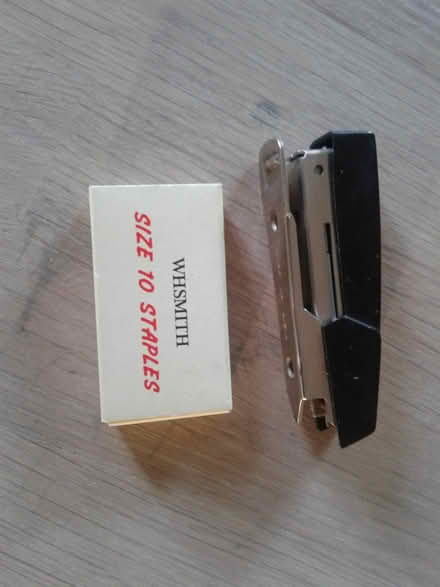 Photo of free Mini-stapler + staples (London Fields, E8) #1