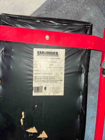 Photo of free Creeper/rolling platform (Canton-Sheldon/Ford) #2