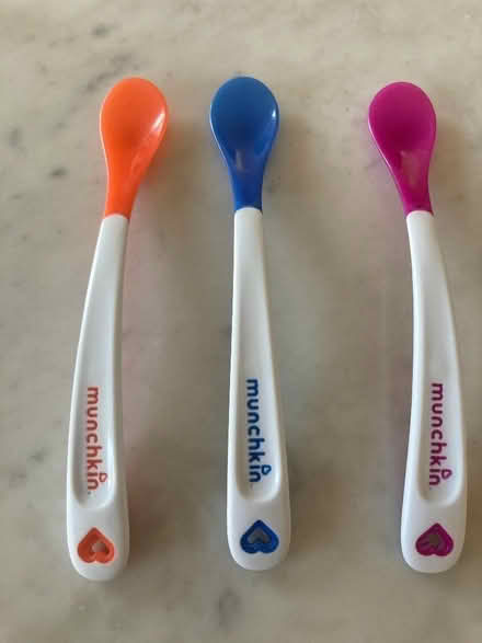 Photo of free 3 baby / toddler feeding spoons (Kew TW9) #1