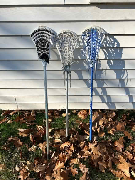 Photo of free Lacrosse sticks (Madison, NJ) #2