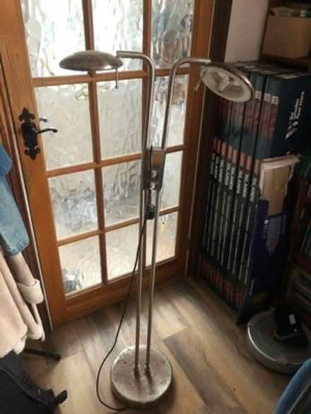 Photo of free Twin halogen lamp RG2 (Church RG2) #1