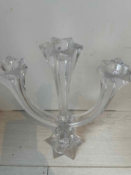 Photo of free Glass candle holder (KT2 Lower Kings Road)