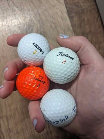 Photo of free Four golf balls (Podsmead GL1) #2
