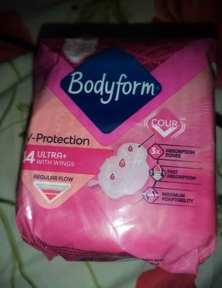 Photo of free Body Form Sanitary pads (South Tottenham N15) #2