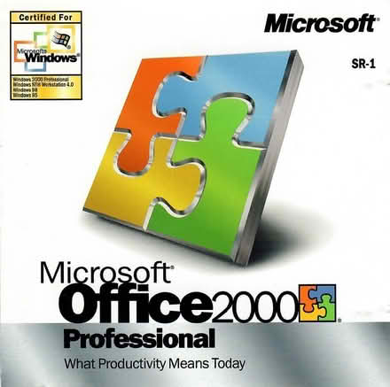 Photo of free MS Office 2000 (Hunt Club/McCarthy K1V 9H9) #1