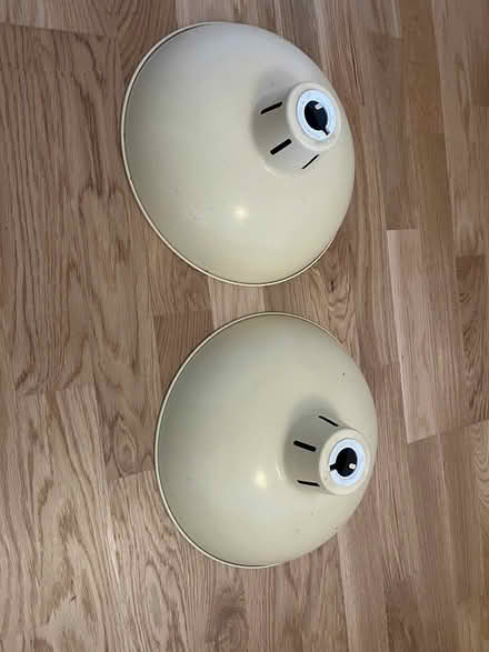 Photo of free 2 Metal lamp shades (Frome centre) #1