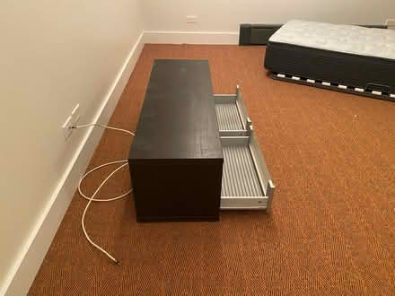 Photo of free Tv console with 2 drawers (Cobble hill) #1