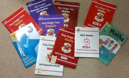 Photo of free KS2 revisions books (The Sands DH1) #1