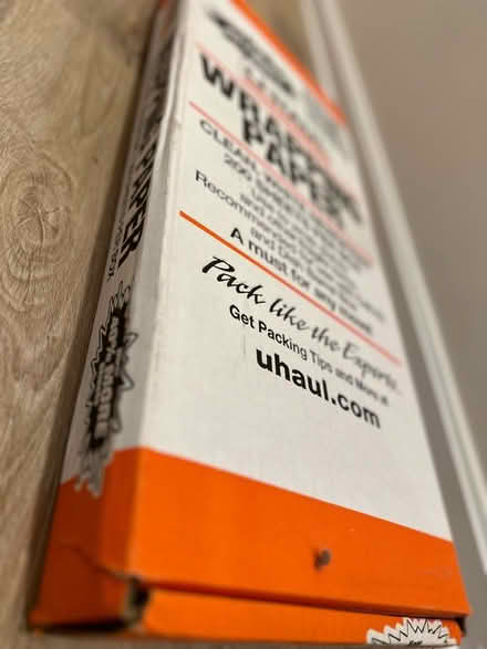 Photo of free Opened U-Haul wrapping paper (Falls Church, Va) #2