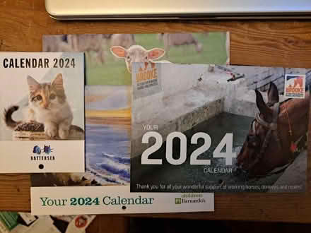 Photo of free 4 small/medium charity 2024 Calendars (Churchgate EN8) #1