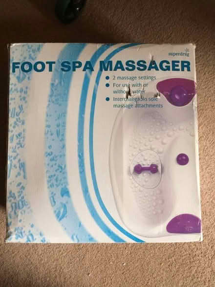 Photo of free Superdrug Foot Spa Massager (St James, South Elmham IP19) #2