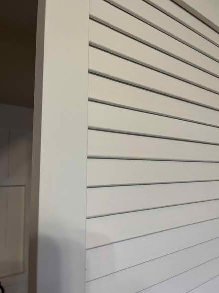 Photo of free White Louvred Wooden Doors (Milbourne SN16) #2