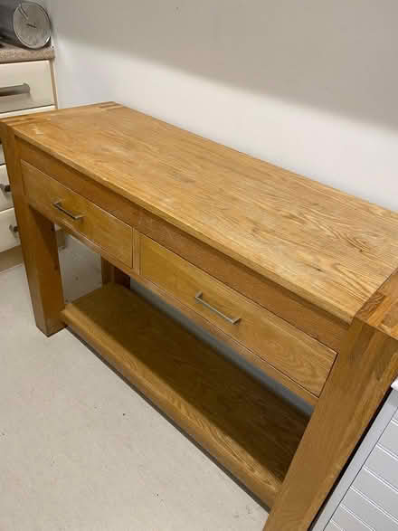 Photo of free Solid wood consul table/dideboard (Wokingham RG40) #3