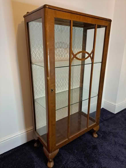 Photo of free Glass cabinet (Turnidge) (Melksham SN12) #1