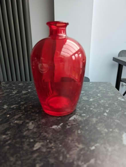Photo of free Red glass vase (Stanway CO3) #1