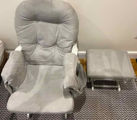 Photo of free Nursing/Rocking Chair w footstool (Abbey Wood SE2) #2