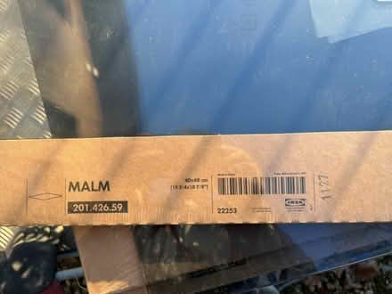 Photo of free 6 x Ikea Malm smoked glass shelves (Bush EX23) #3