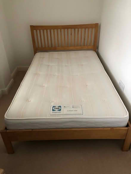 Photo of free Small double bed with mattress (Bromley North BR1) #1