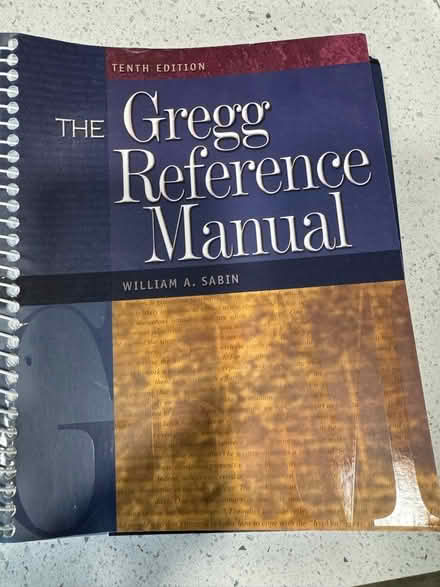 Photo of free Gregg reference manual (Tamarac) #1