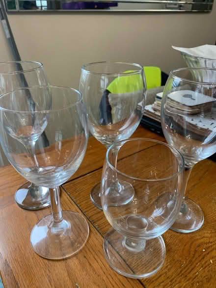 Photo of free Wine glasses (Hornchurch RM12) #1