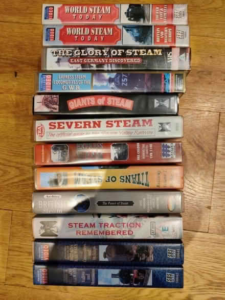 Photo of free Steam Railway VHS videos (Meersbrook S8) #1