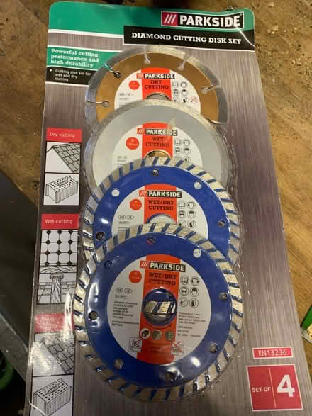 Photo of free Diamond cutting discs NEW (Eastbourne BN22) #1