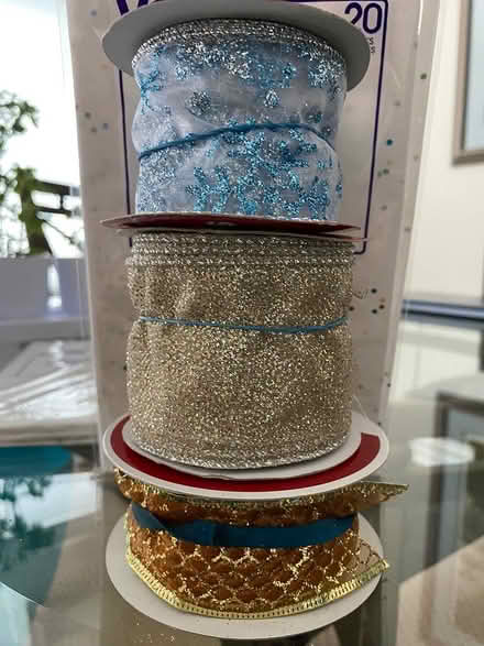 Photo of free glitter ribbon, wrap, & paper (Kanata South) #1