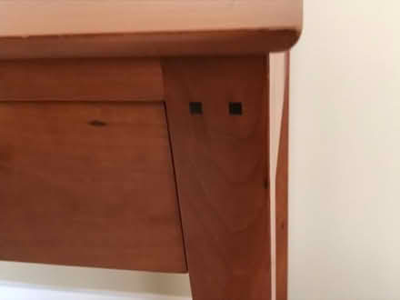 Photo of free Cherry veneer console table (Brooke NR15) #4