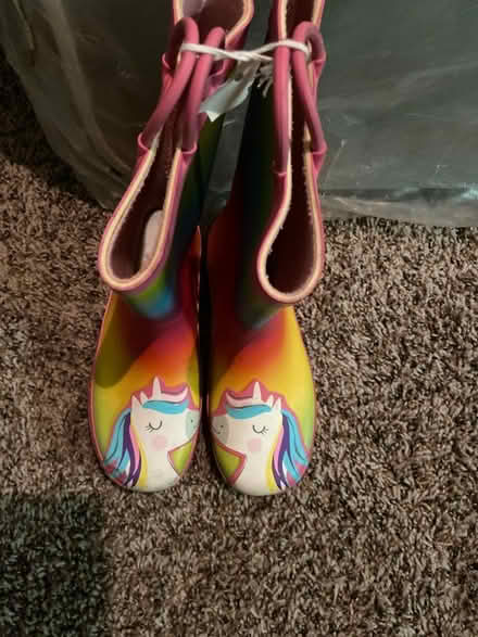 Photo of free Unicorn rainboots (75237-Dallas) #1
