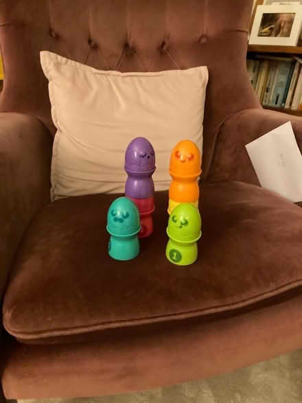 Photo of free Little egg stacking toys (Crowborough Warren TN6) #1