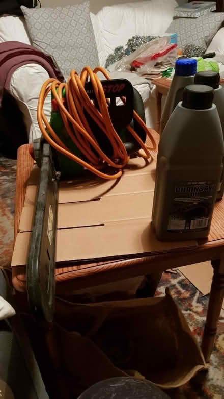 Photo of free electric chainsaw + chainsaw oil (Trinity EH5) #2