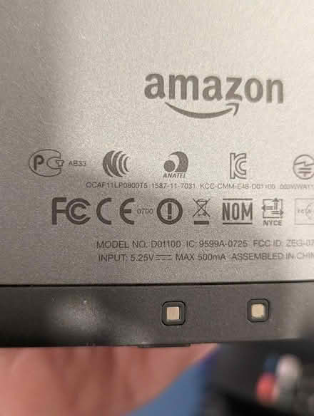 Photo of free Amazon Kindle (Glenmoore PA) #2