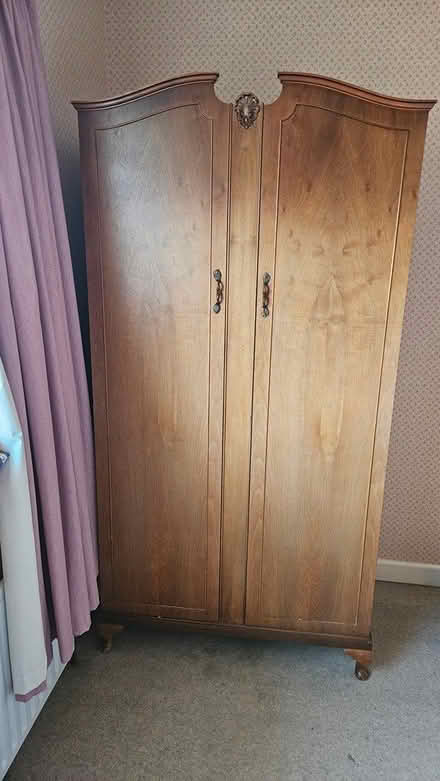 Photo of free Wooden cupboard 1950s (Booterstown) #1