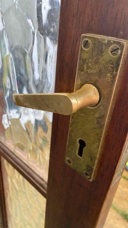 Photo of free Glass panel door (Taunton Somerset) #3