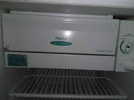 Photo of free Hotpoint fridge freezer 55 cm wide (Royston SG8) #2