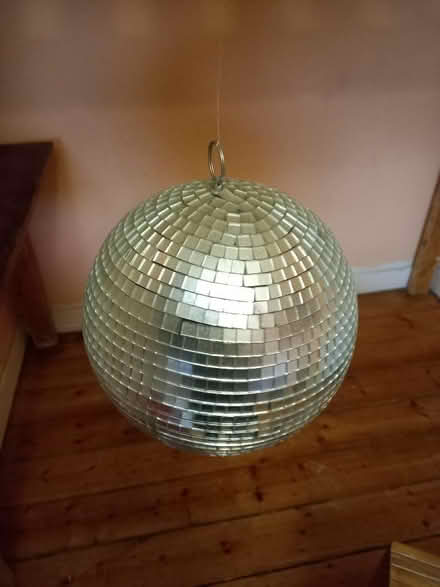 Photo of free silver mirror ball (Haymarket EH11) #1