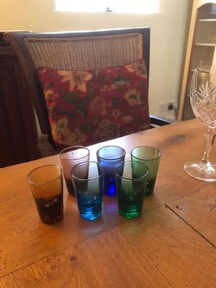 Photo of free Coloured Shot Glasses (West Lavington SN10) #1