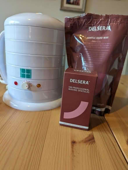 Photo of free Hot waxing heater, wax & spatulas (Great Salkeld CA11) #1