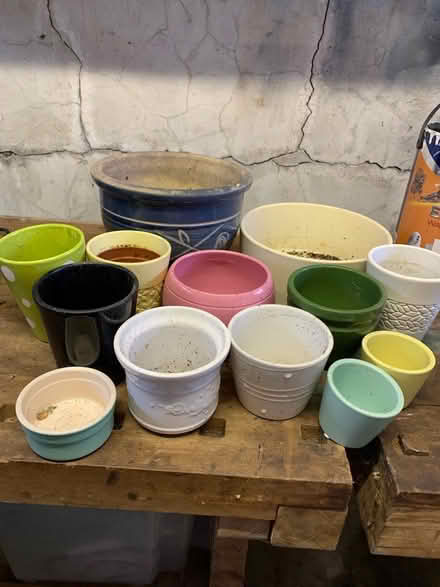 Photo of free Plant/flower pots (Eastbourne BN22) #1