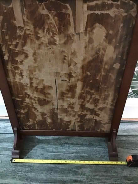 Photo of free Vintage Wood Fire Screen, No Glass (CV22 Bilton) #2