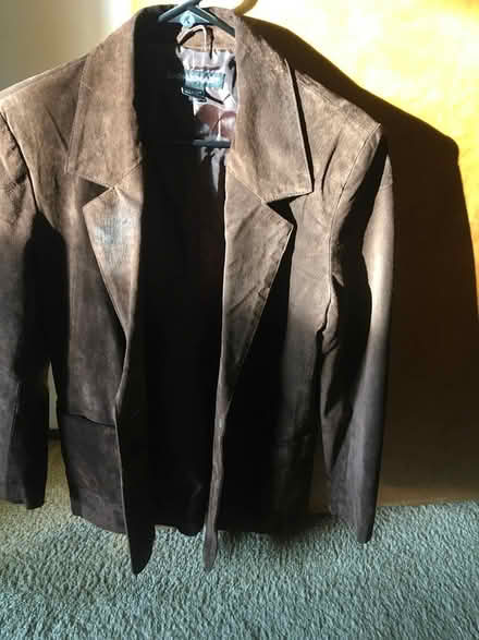 Photo of free Brown Suede Jacket (Midtown Cupertino) #1
